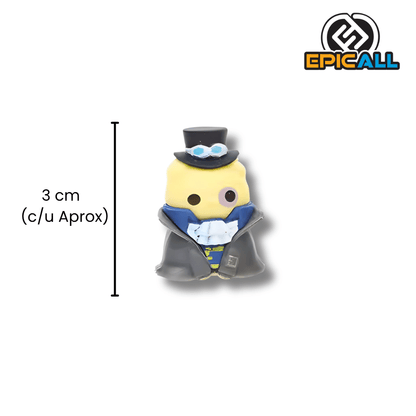 Set 8 Mini Figuras One Piece Felinos / Gatos