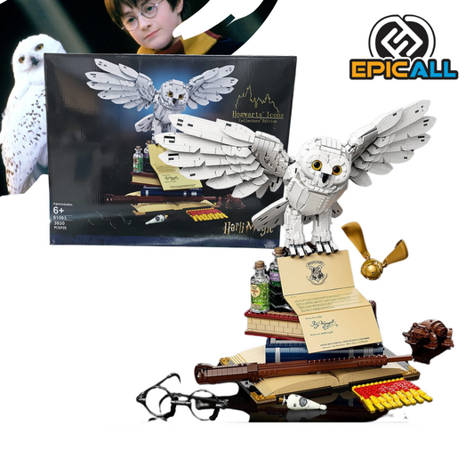 Set Blocks Harry Potter - Hedwig Edición Coleccionista (3030 Piezas)