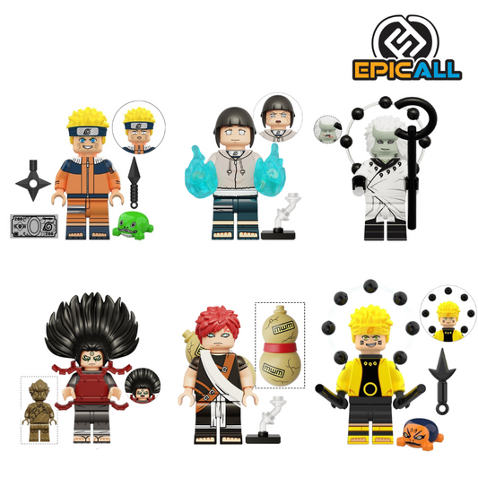 Pack Mini Figuras Blocks - Naruto Shippuden (SA-03)