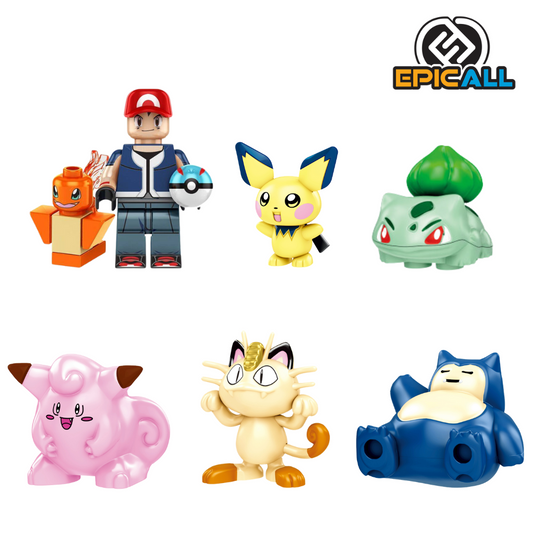 Pack Mini Figuras Blocks - Pokemon (SA-04)