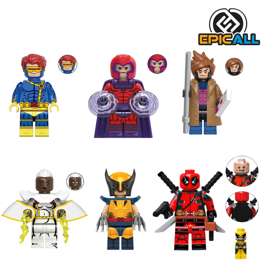 Pack Mini Figuras Blocks - Xmen (SM-01)