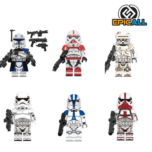 Pack Mini Figuras Blocks - Star Wars (SSW-02)