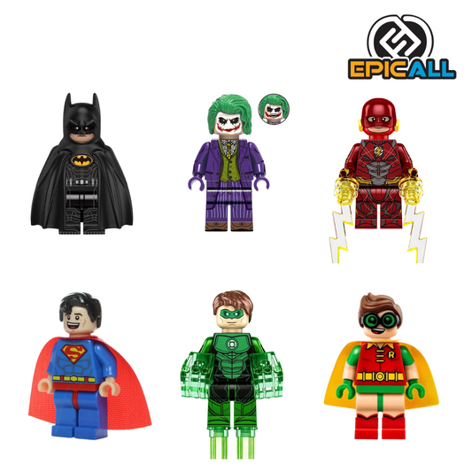 Pack Mini Figuras Blocks - DC (SDC-01)