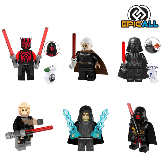 Pack Mini Figuras Blocks - Star Wars (SSW-01)